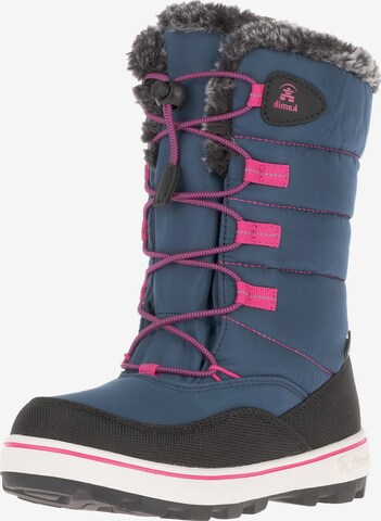 Kamik Snowboots 'Erica' in Blauw: voorkant