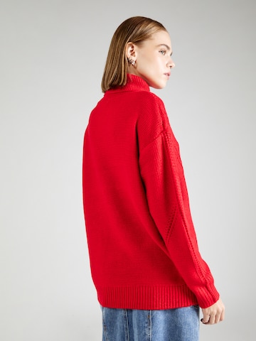 b.young Sweater 'OTINKA' in Red