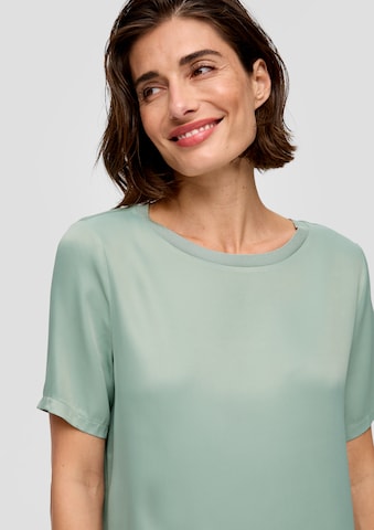 T-shirt s.Oliver BLACK LABEL en vert