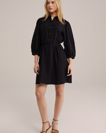 WE Fashion Shirt dress in Black