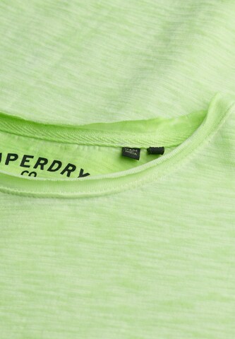 T-Shirt Superdry en vert