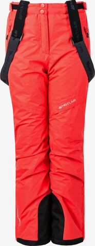 Whistler Workout Pants 'Fairway' in Orange: front