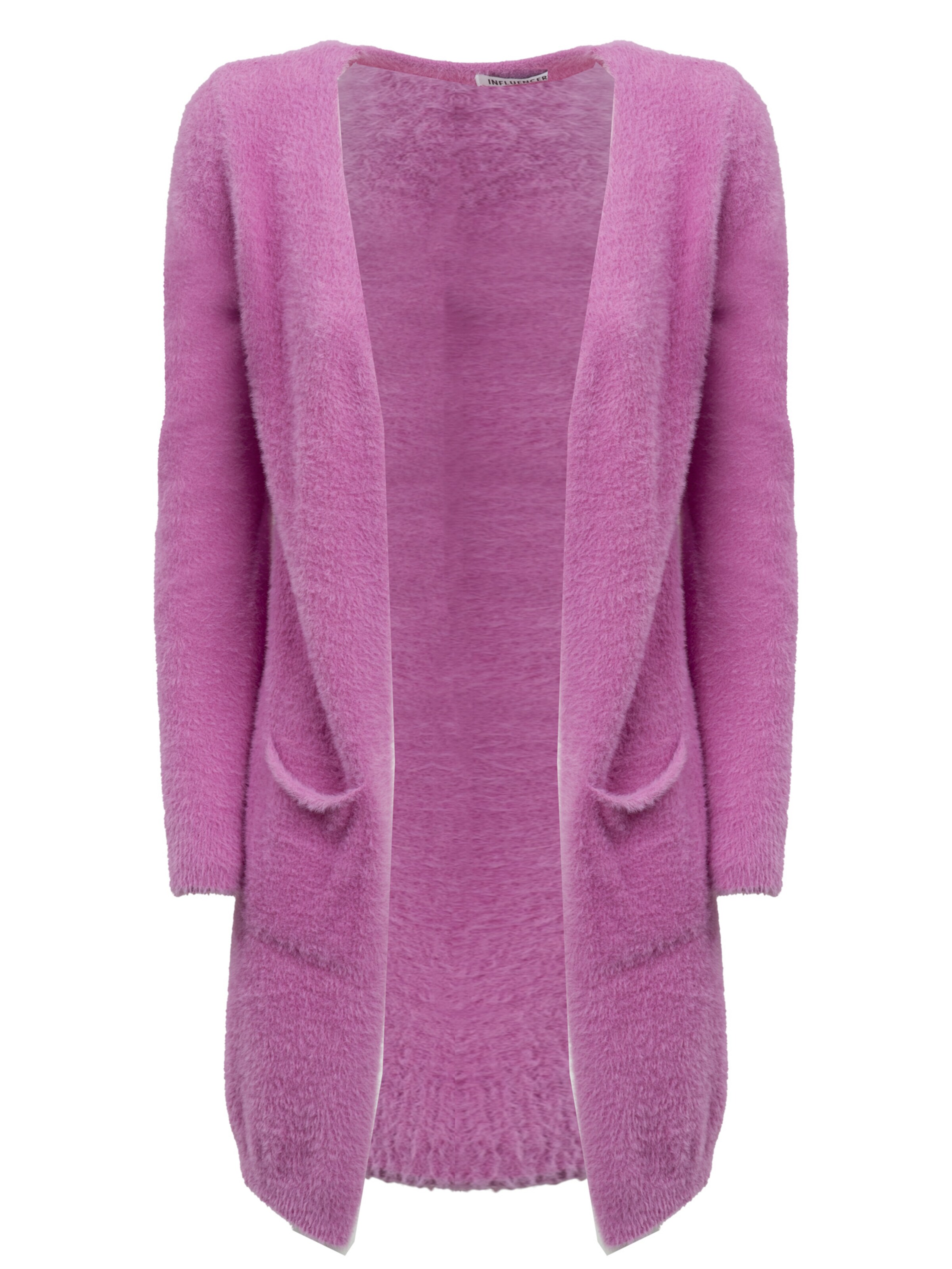 Influencer Kardigán - Ružová: predná strana