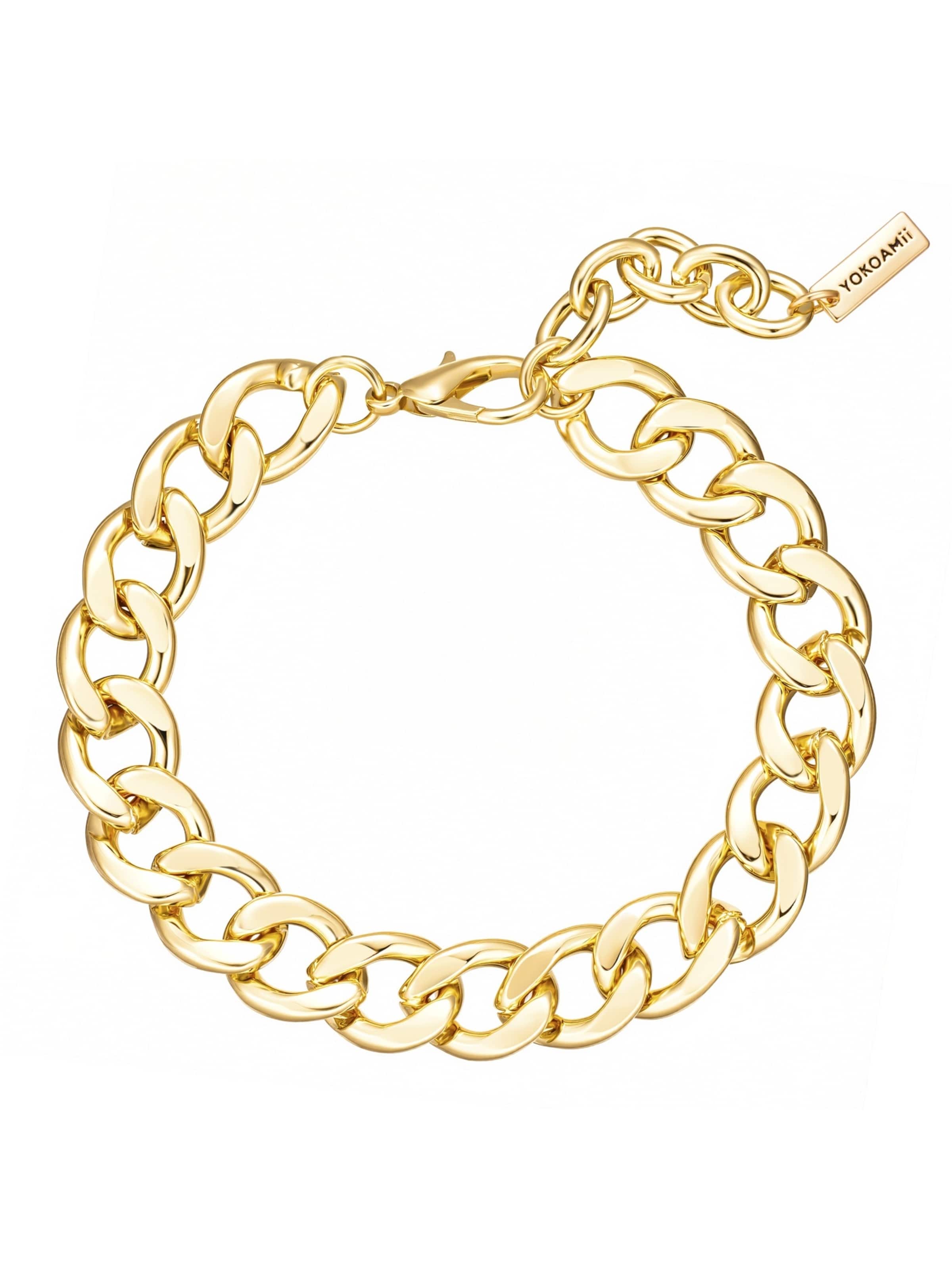 Yokoamii - Pulsera en oro: frente