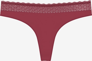 TRIUMPH - Tanga ' Feel of Modal ' en rojo: frente