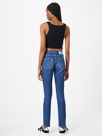 MUD Jeans Regular Damen - Jeans 'Faye Straight' in Blau