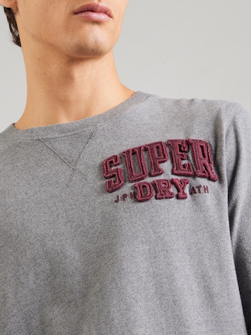 T-Shirt 'Vintage Athletic' Superdry & Co en gris
