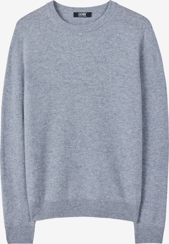 GOBI Cashmere - Jersey 'Women's Essential Cashmere Crewneck Sweater' en gris: frente