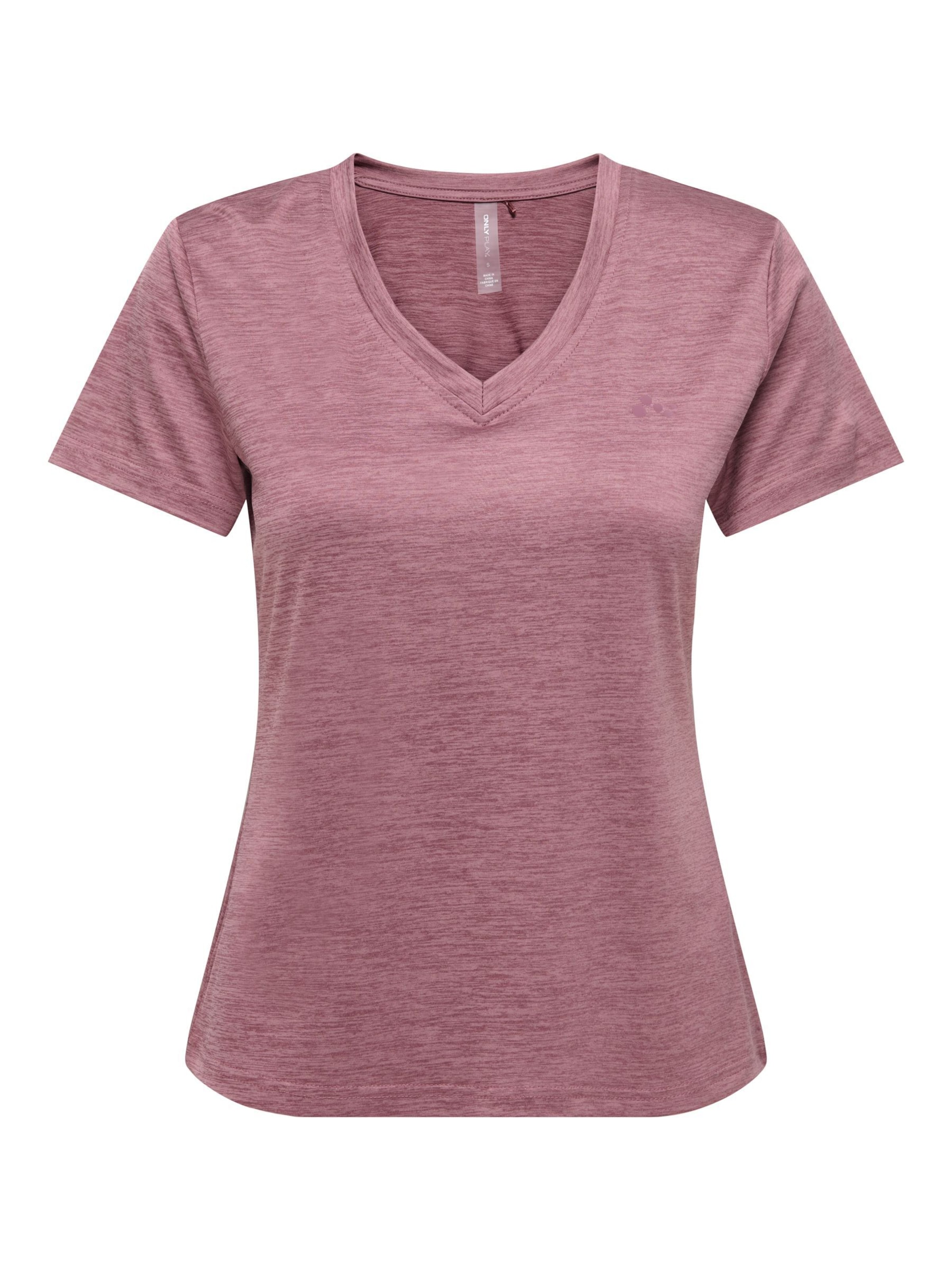 T-shirt fonctionnel 'ONPCore' ONLY PLAY en rose : devant