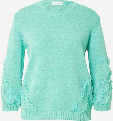 GERRY WEBER Sweater in Green: front