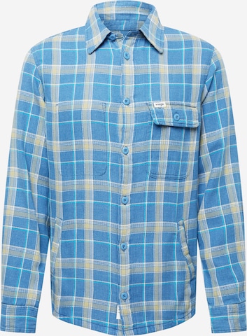 WRANGLER Button Up Shirt in Green: front