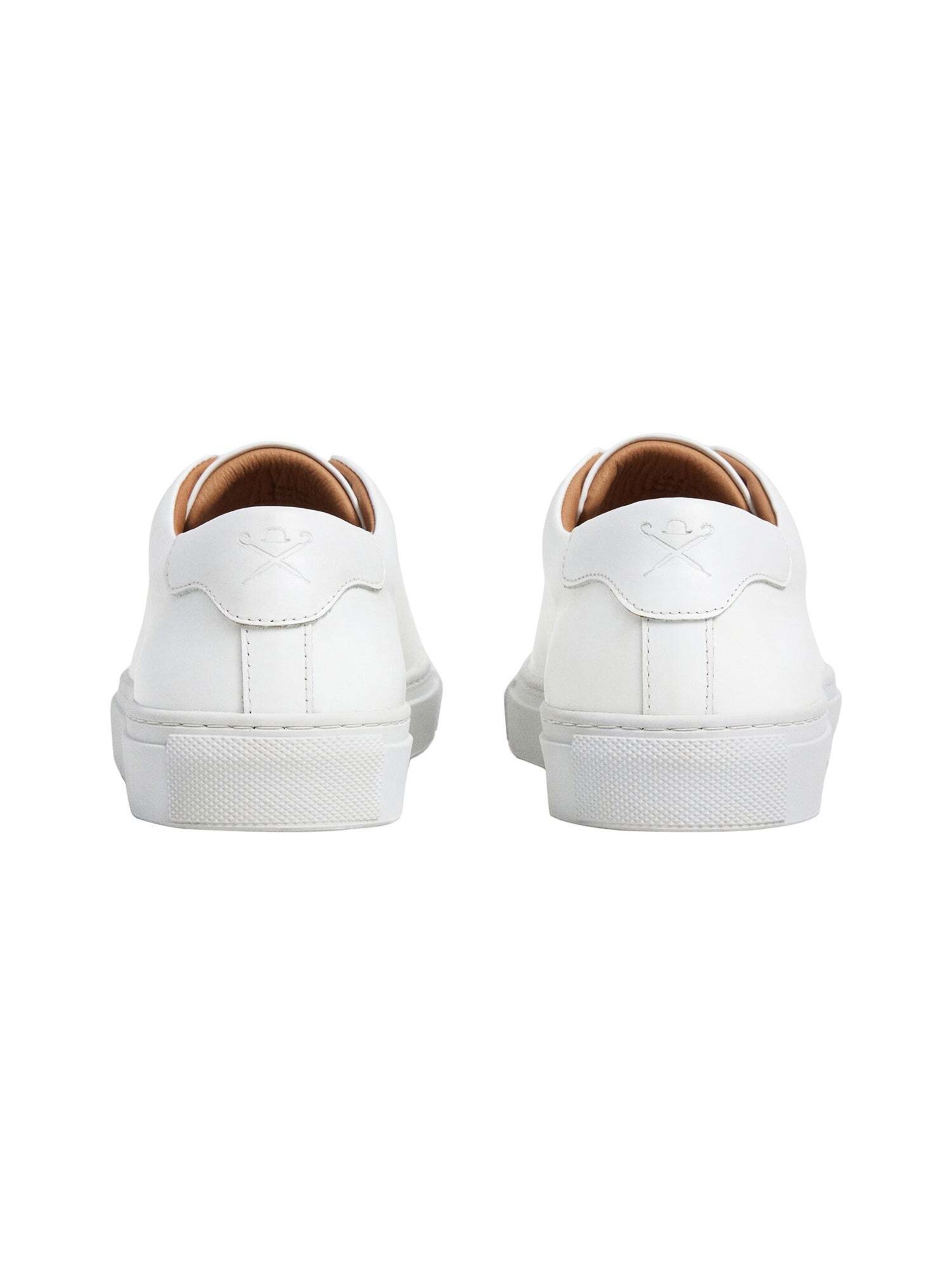 Hackett London Schnürschuh 'IDOL DERBY ' in Weiß