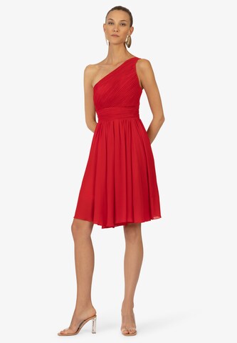 raudona Kraimod Kokteilinė suknelė