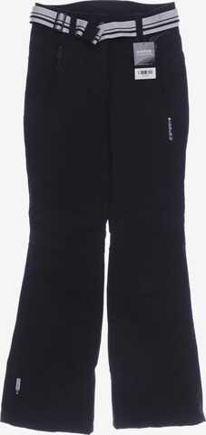 ICEPEAK Stoffhose XS in Schwarz: predná strana