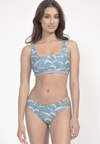 Boochen Bralette Bikini Top 'Caparica' in Blue