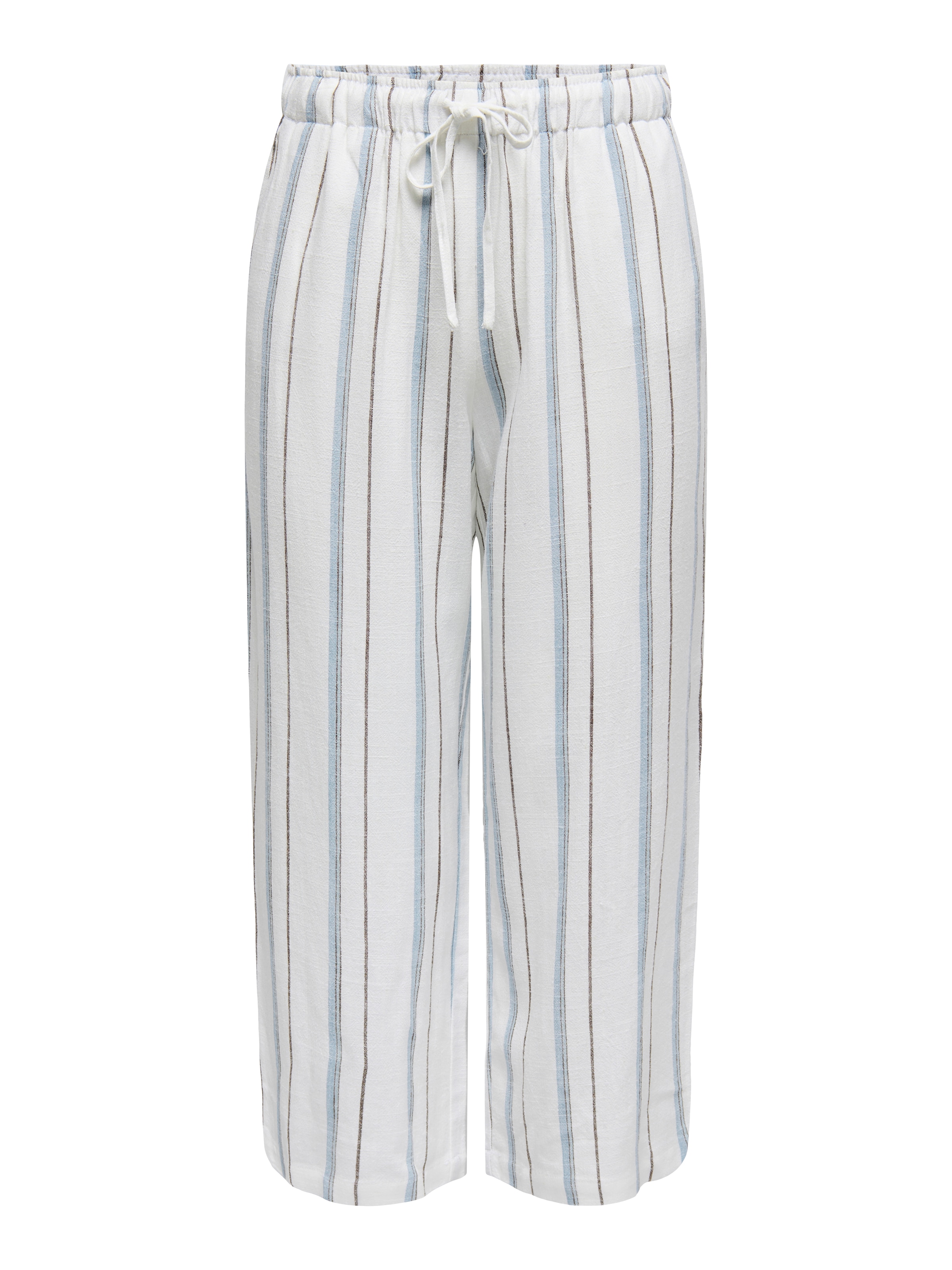 ONLY Loose fit Pants 'ONLSIESTA' in White: front