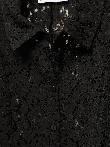 MANGO Bluzka 'MINA' w kolorze czarny