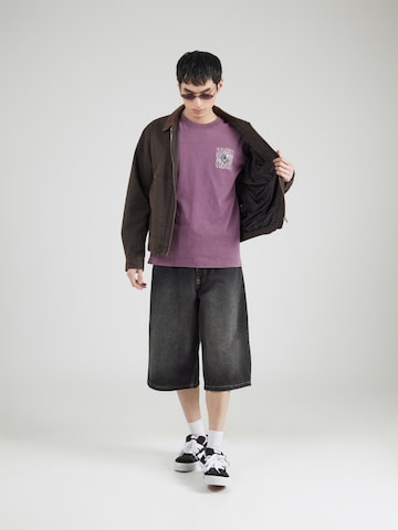 T-Shirt 'OLDER BROTHER' HOLLISTER en violet