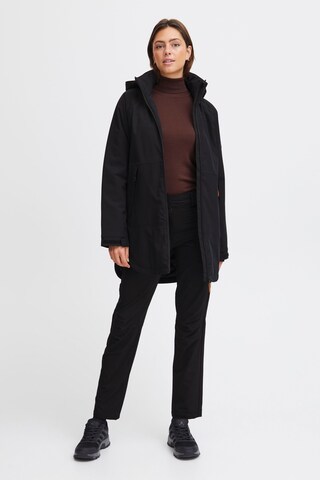 North Bend Softshelljacke 'Brenda' in Schwarz