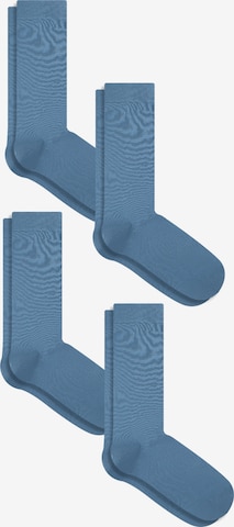 Albero Natur Socks 'Classic' in Blue: front