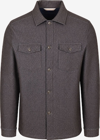 Vestes en maille R2 Amsterdam en marron : devant