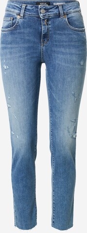 Slimfit Jeans 'Faaby' di REPLAY in blu: frontale