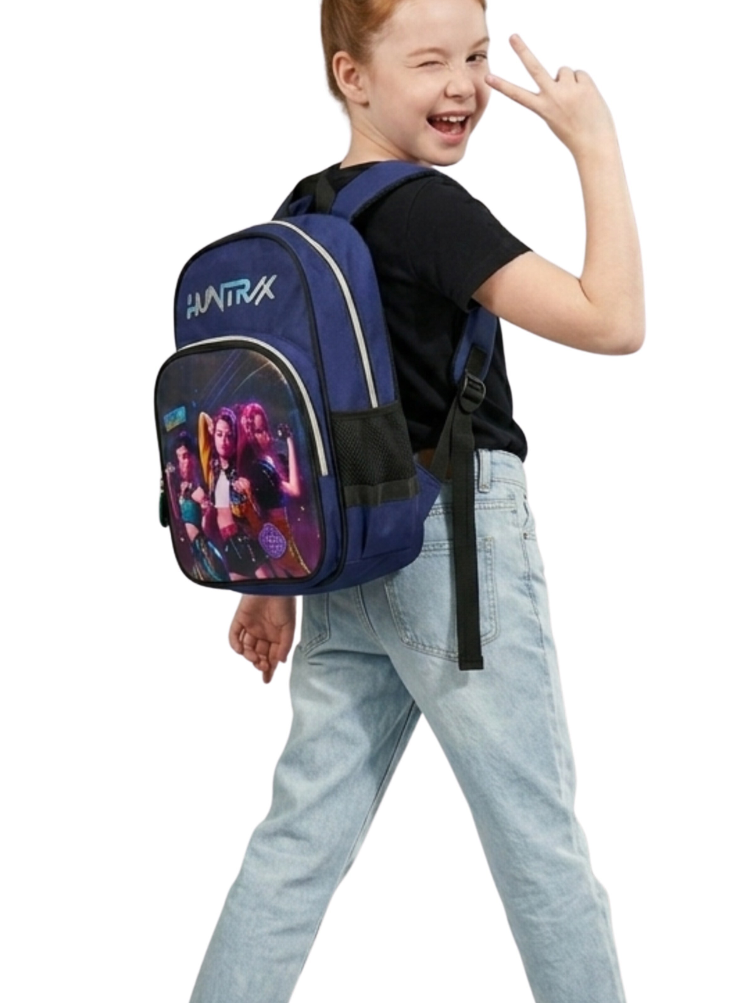 Kpop Demon Hunters Backpack 'KPop Demon Hunters HUNTR/X Backpack' in Mixed colours