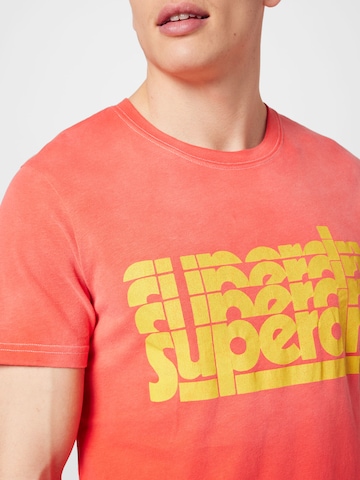 Superdry Футболка в Ярко-розовый