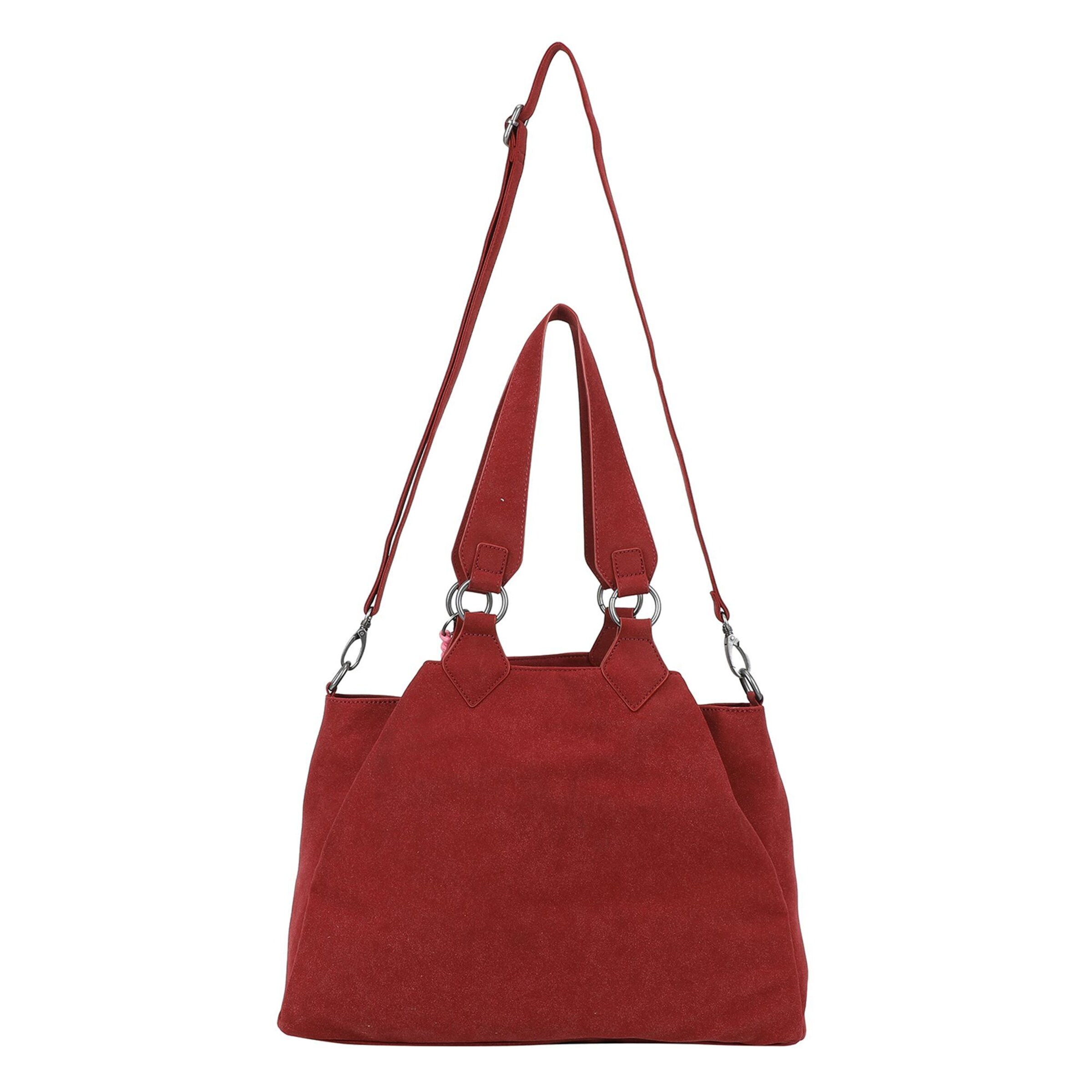 Shopper 'Maia Suede' di Fritzi aus Preußen in rosso
