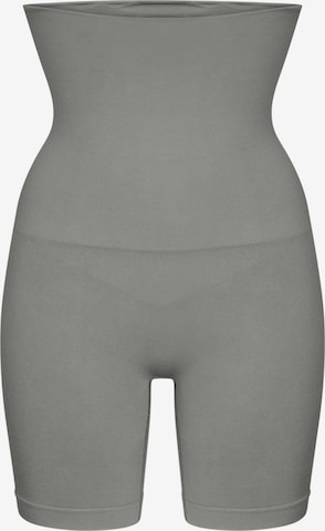 Pantalon modelant 'High Waisted Shaping Shorts' cfab (formerly creamy fabrics) en gris : devant