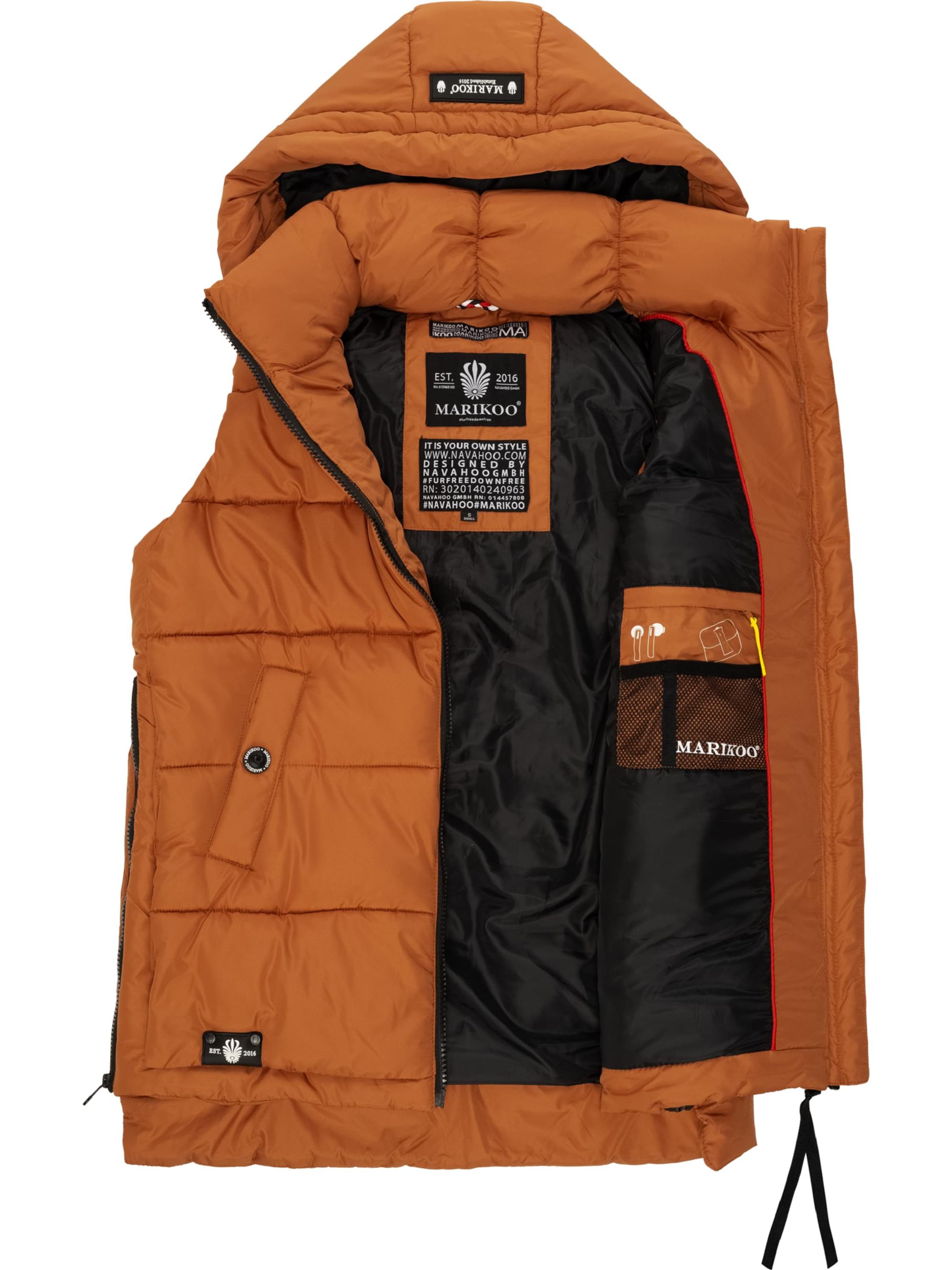 MARIKOO Γιλέκο 'Zarinaa' σε καφέ