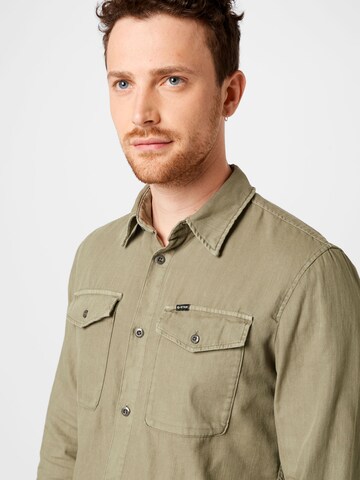 Slim fit Camicia 'Marine' di G-Star RAW in verde