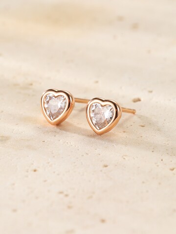 Orecchini 'Crystal Love' di Hey Happiness in oro