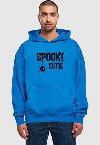 Felpa 'Halloween - Spooky Cutie' di Merchcode in blu: frontale