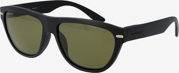 Lunettes de soleil Serengeti en noir : devant