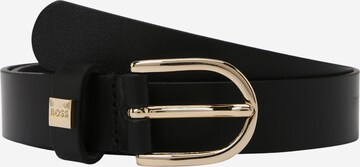 BOSS Belt in Black: front