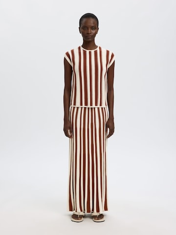 SELECTED - Jersey en beige