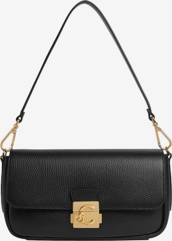 Coccinelle Handtasche 'C-Me Lock' in Schwarz: Vorderseite