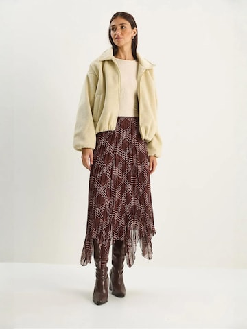 Gonna di Bianco Lucci in marrone