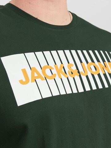 žalia Jack & Jones Plus Marškinėliai