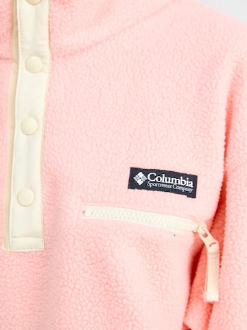 COLUMBIA Spordipullover 'Helvetia', värv roosa