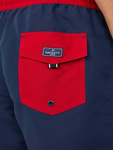 Hackett London Badeshorts in Blau