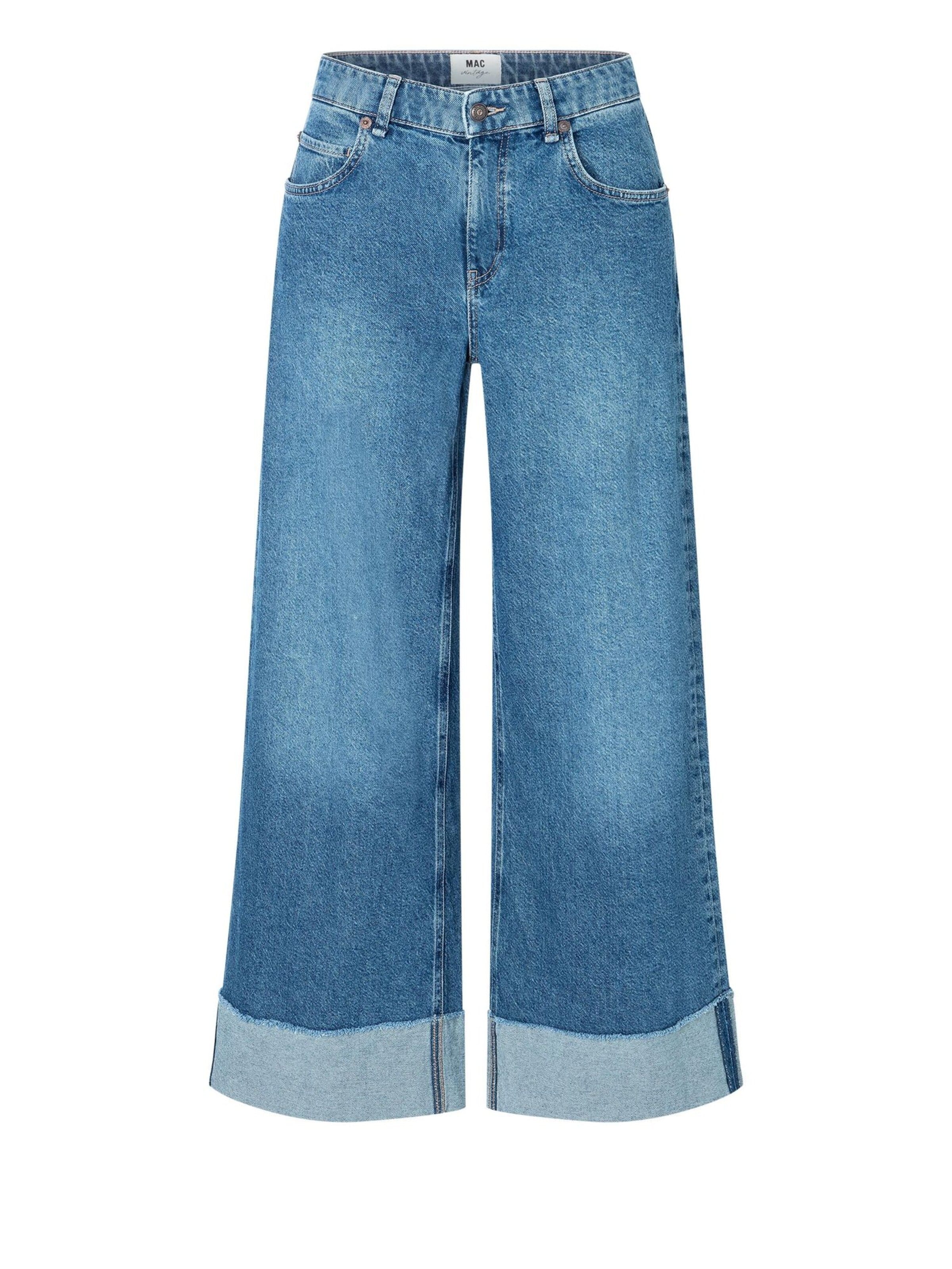 MAC Wide leg Jeans 'Neveada D617' in Blue: front