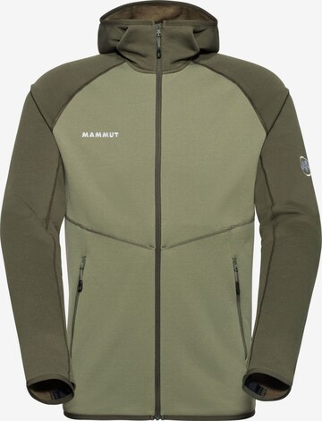 MAMMUT Funktionsfleecejacke ‘Aconcagua’ in Grün: Vorderseite