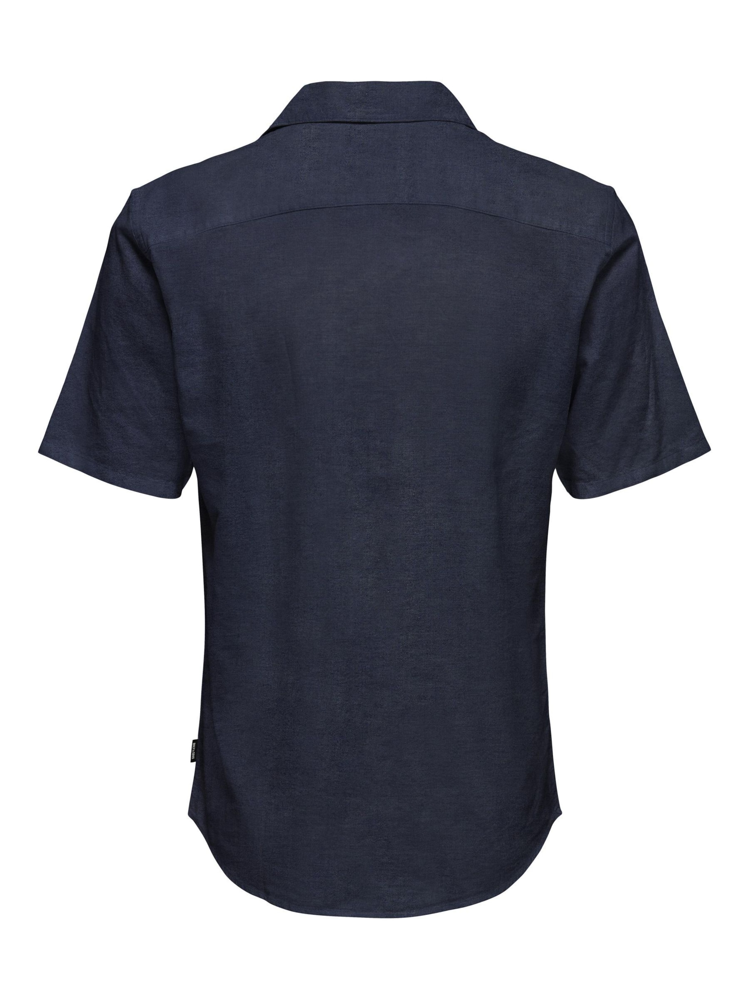 Only & Sons Rovný strih Košeľa 'ONSCaiden' - Modrá