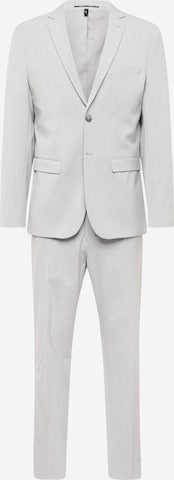 SELECTED HOMME Slim fit Suit 'LIAM' in Grey: front
