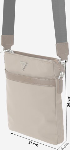 Sac à bandoulière 'ROMA' GUESS en beige