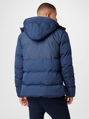 BLEND Winter jacket in Blue