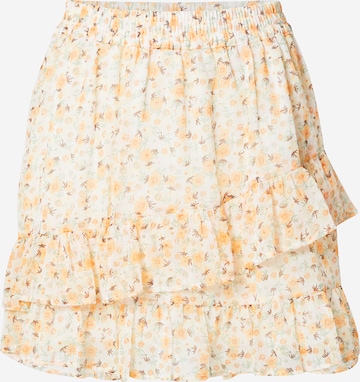 JDY Skirt 'MOON FRILL' in White: front