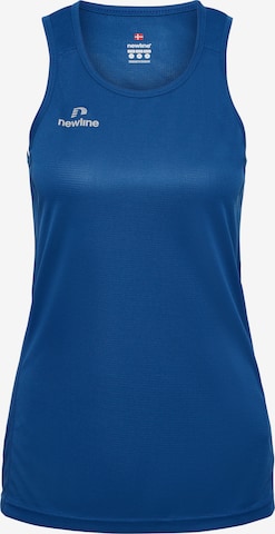 Newline Sporttop in Blauw: voorkant